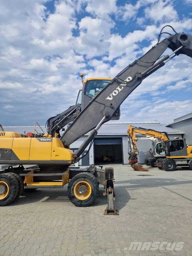 Volvo EW 210 D Gravemaskiner for avfallshåndtering