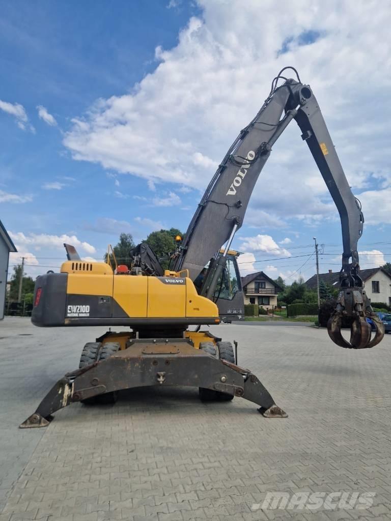 Volvo EW 210 D Gravemaskiner for avfallshåndtering