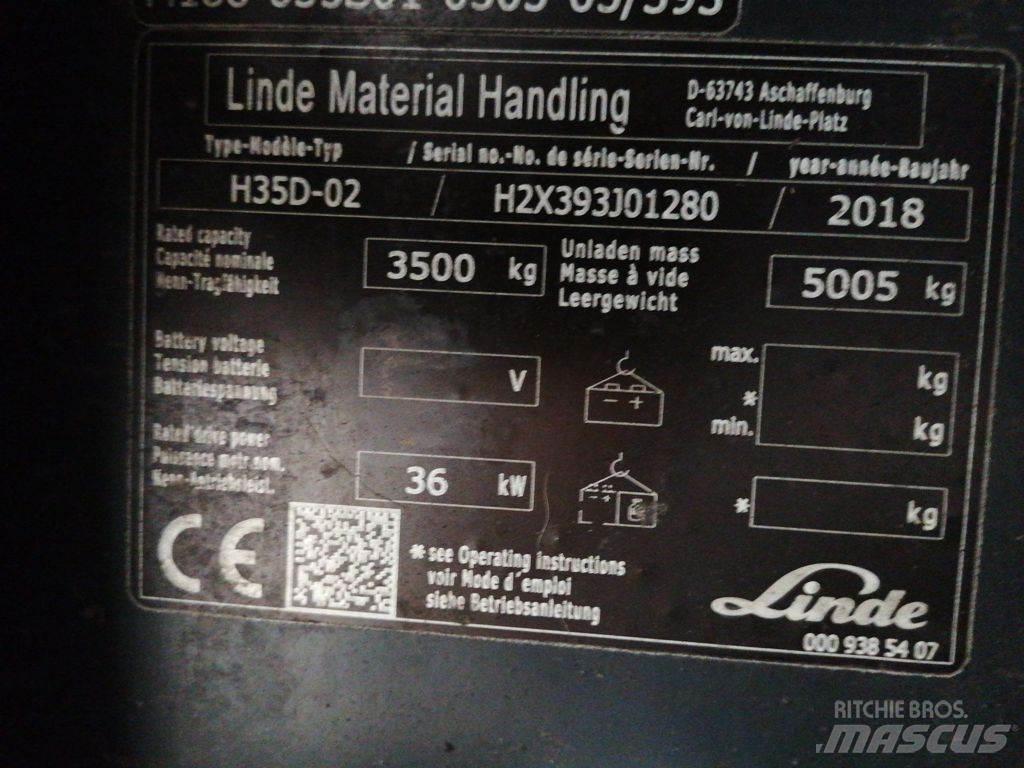 Linde H35D-02 Diesel Trucker