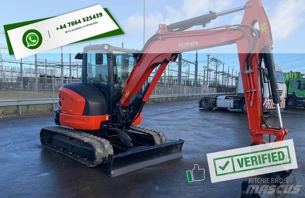 Kubota U 55-4 Minigravere <7t