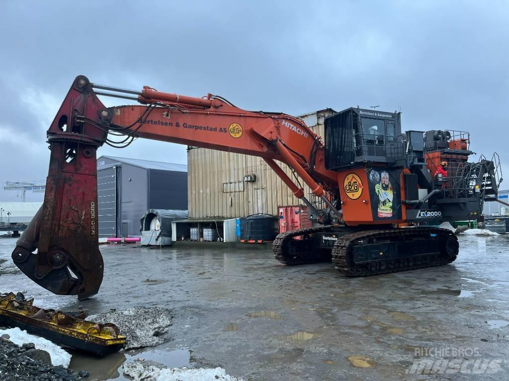 Hitachi EX2000-7BBH Gravemaskiner for riving