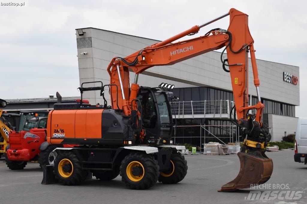 Hitachi ZX170 W-6 Hjulgravere