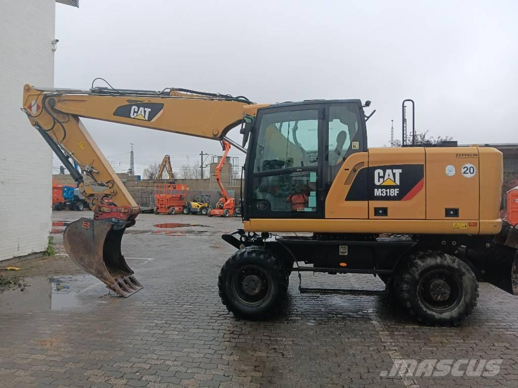 CAT M 318 F Hjulgravere