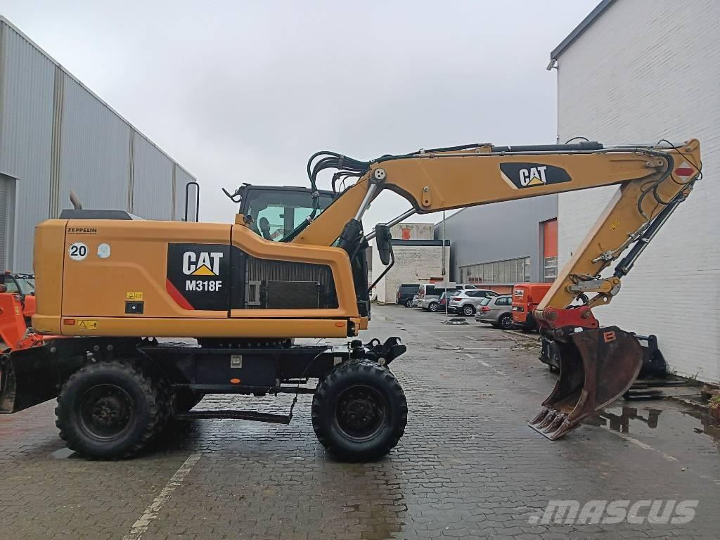 CAT M 318 F Hjulgravere