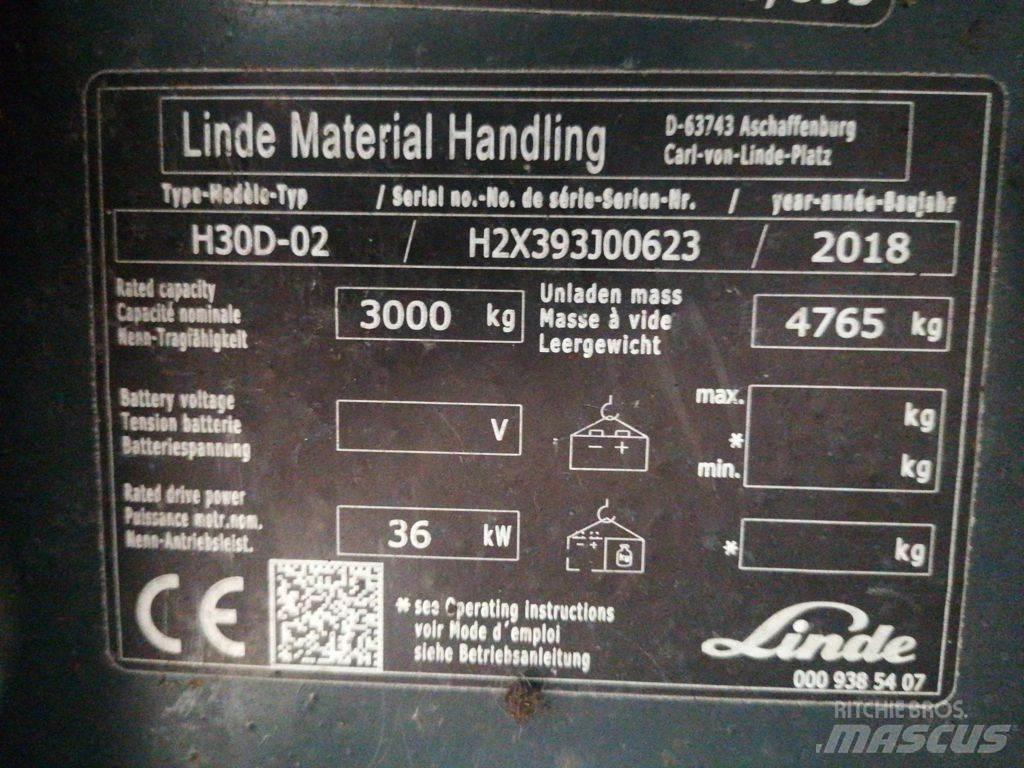Linde H30D-02 Diesel Trucker