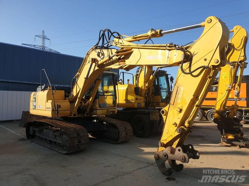 Komatsu PC160LC-7 Beltegraver