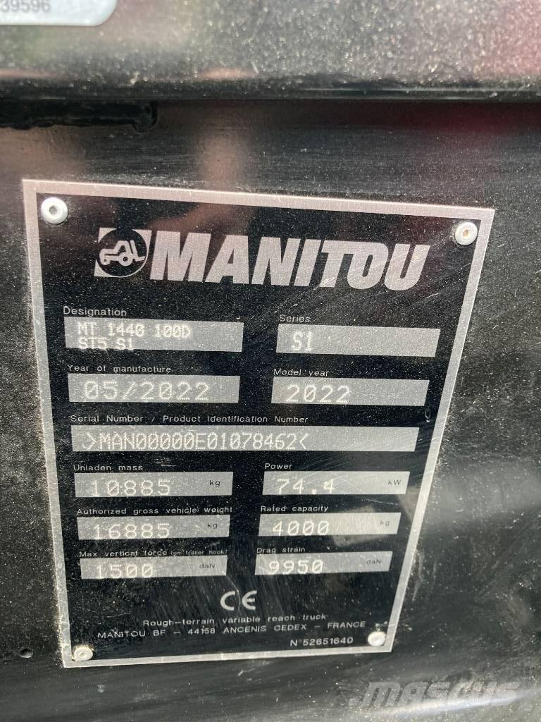 Manitou MT 1440 Teleskoplastere