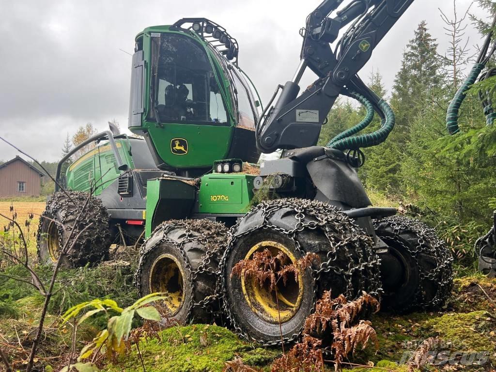 John Deere 1070G Hogstmaskiner