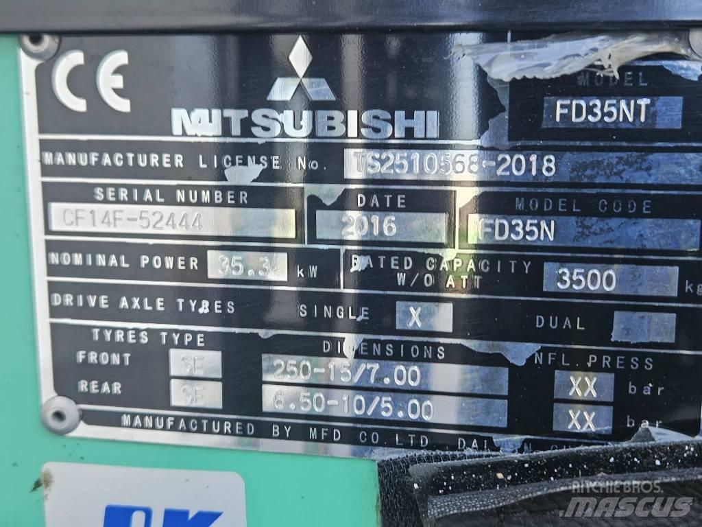 Mitsubishi FD35N Diesel Trucker