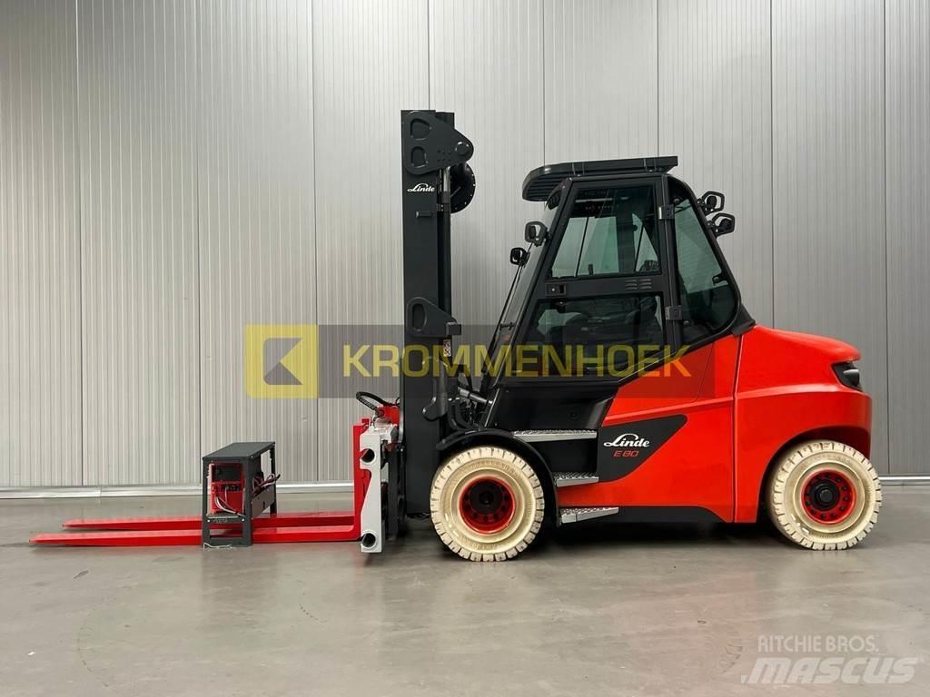 Linde E 80-900 Elektriske trucker