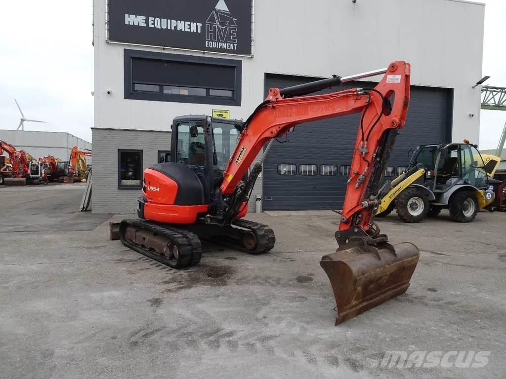 Kubota U55-4 Minigravere <7t