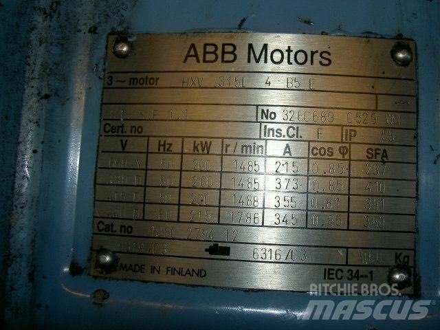 ABB Motor Siemens Kompressor tilbehør