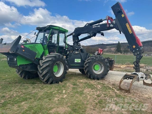 Noe NF210-4R Traktor med skogsutstyr