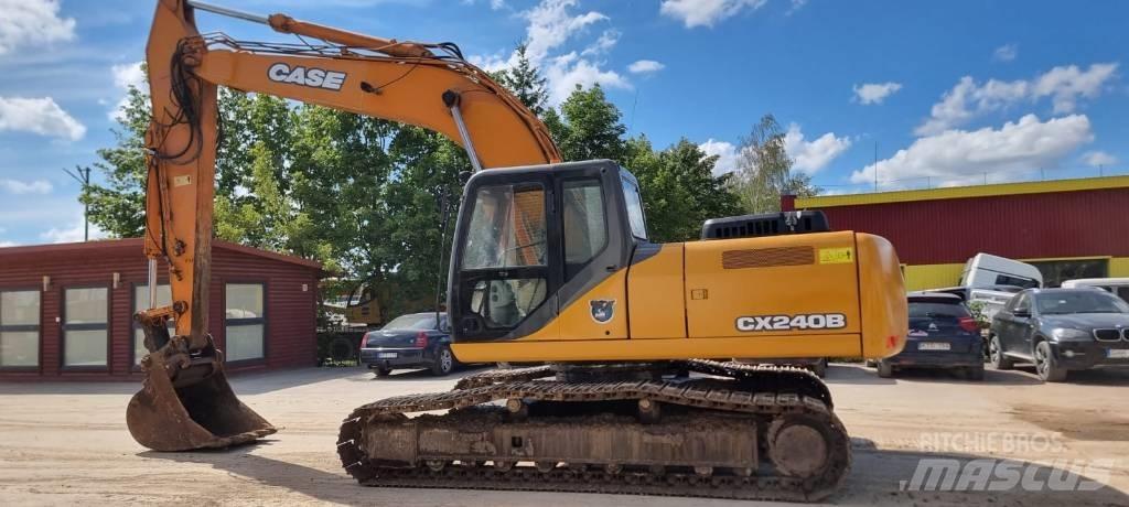 CASE CX 240 B Beltegraver