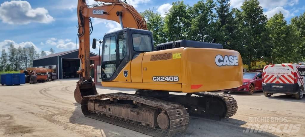 CASE CX 240 B Beltegraver