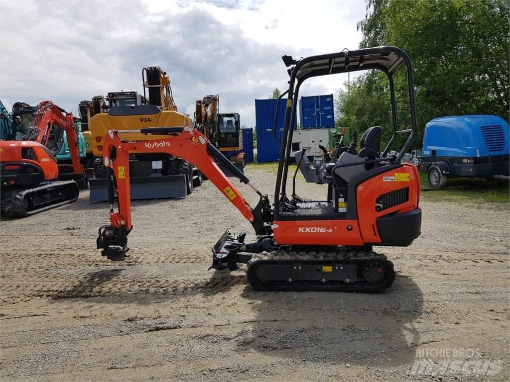 Kubota KX016-4 Minigravere <7t