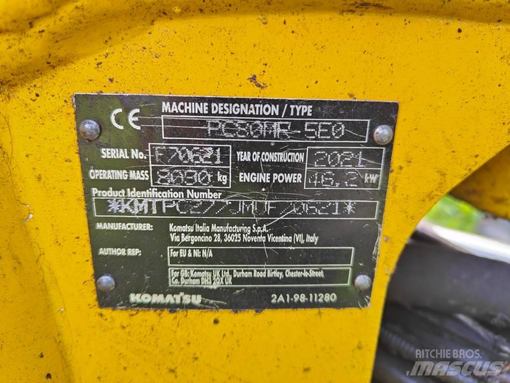 Komatsu PC 80 MR-5 Midigravere 7 - 12t