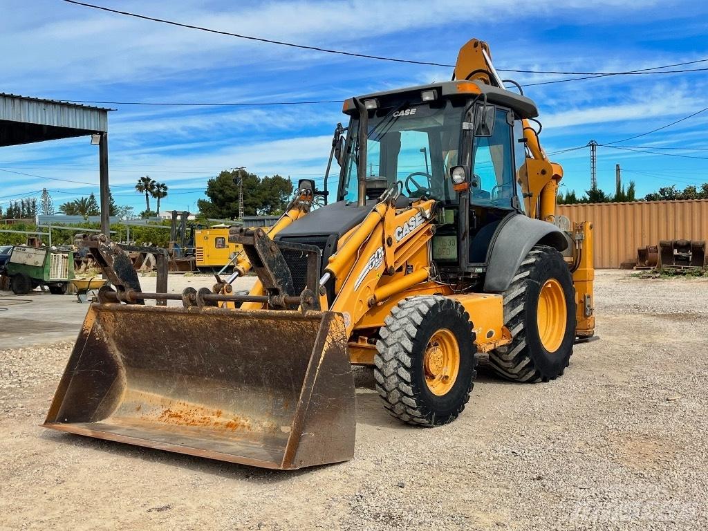 CASE 580 SR Traktorgravere