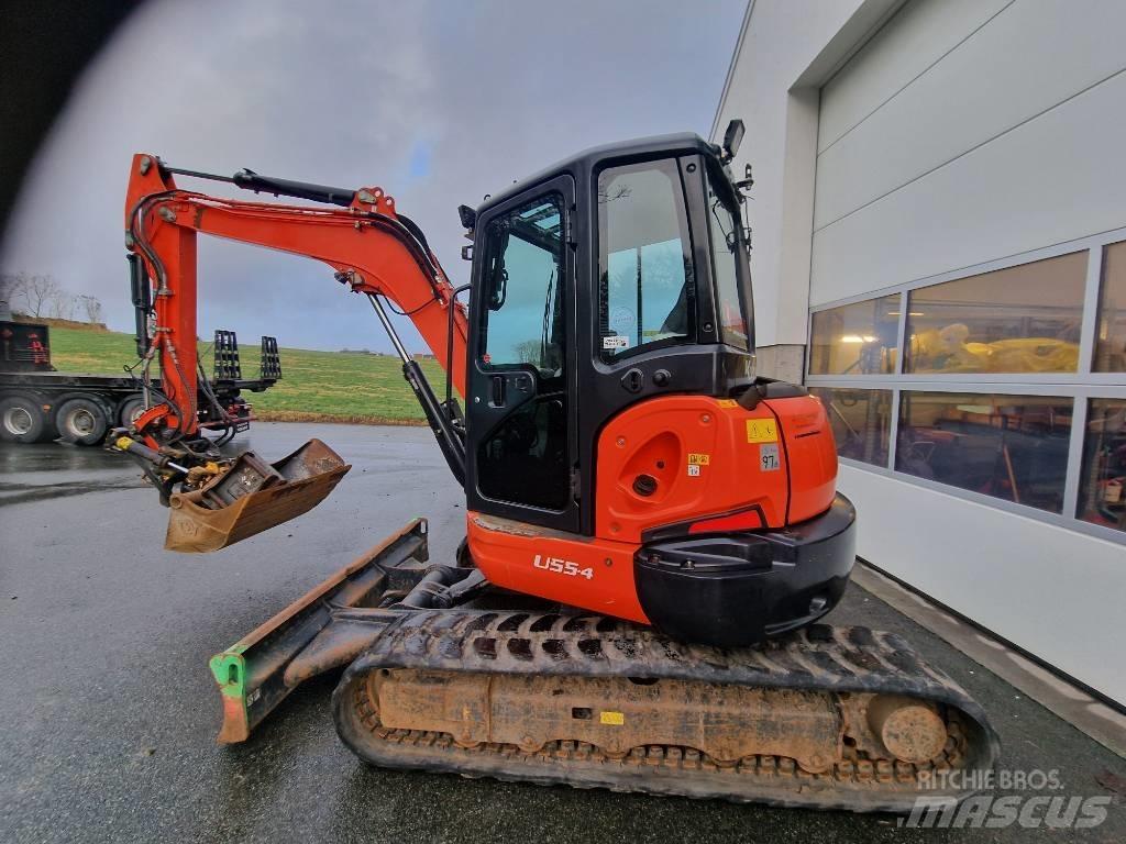 Kubota U 55-4 Minigravere <7t