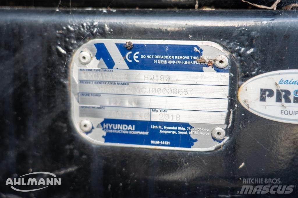 Hyundai HW 180 Hjulgravere