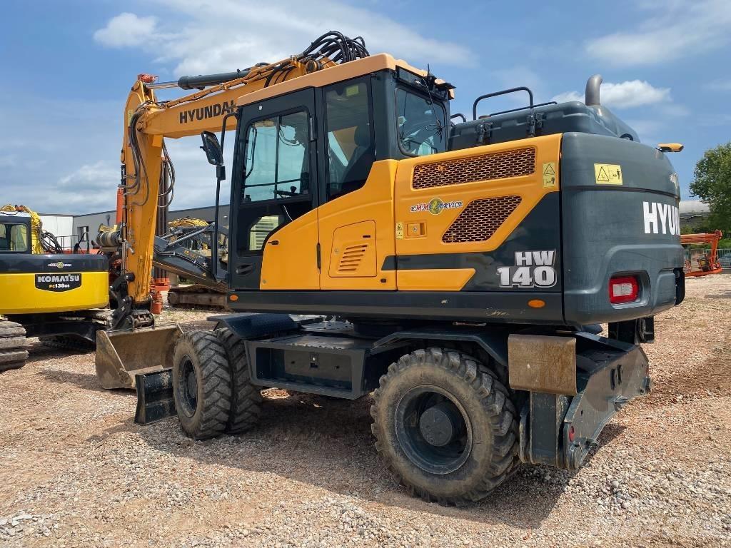 Hyundai HW140 Hjulgravere