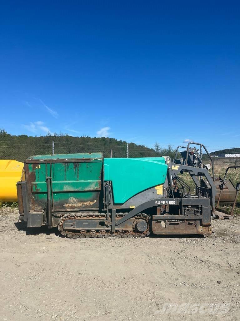Vögele Super 800 Asfaltutleggere