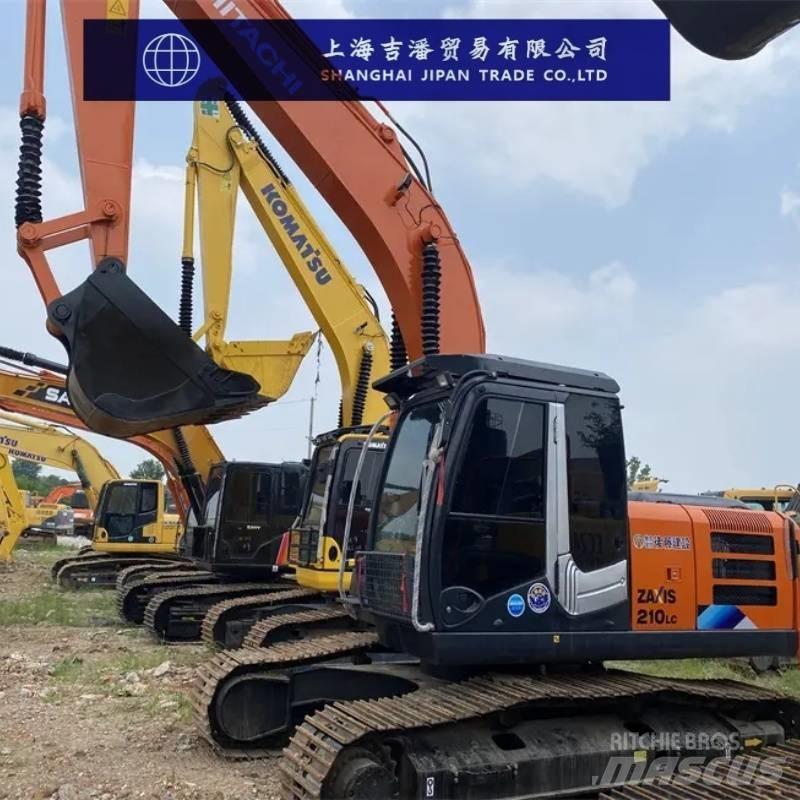 Hitachi ZX 210 Beltegraver