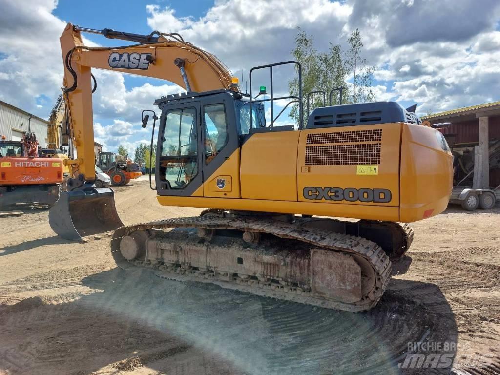 CASE CX 300 D Beltegraver