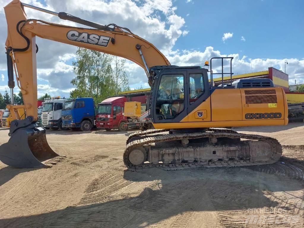 CASE CX 300 D Beltegraver