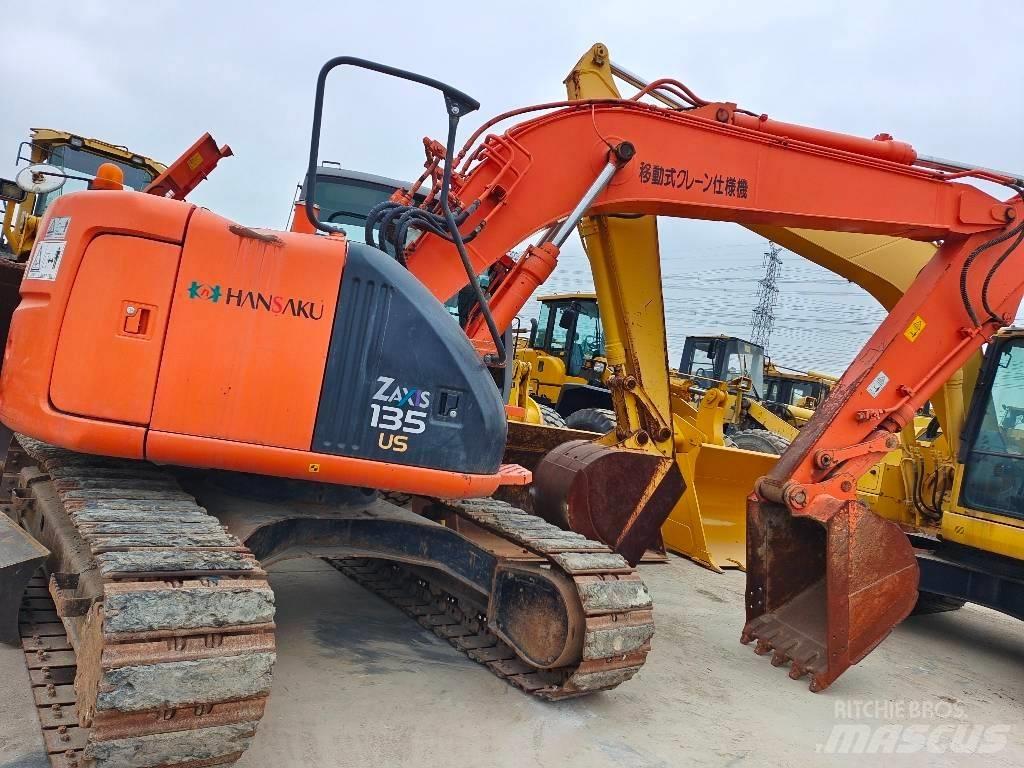 Hitachi ZX 135 US Beltegraver
