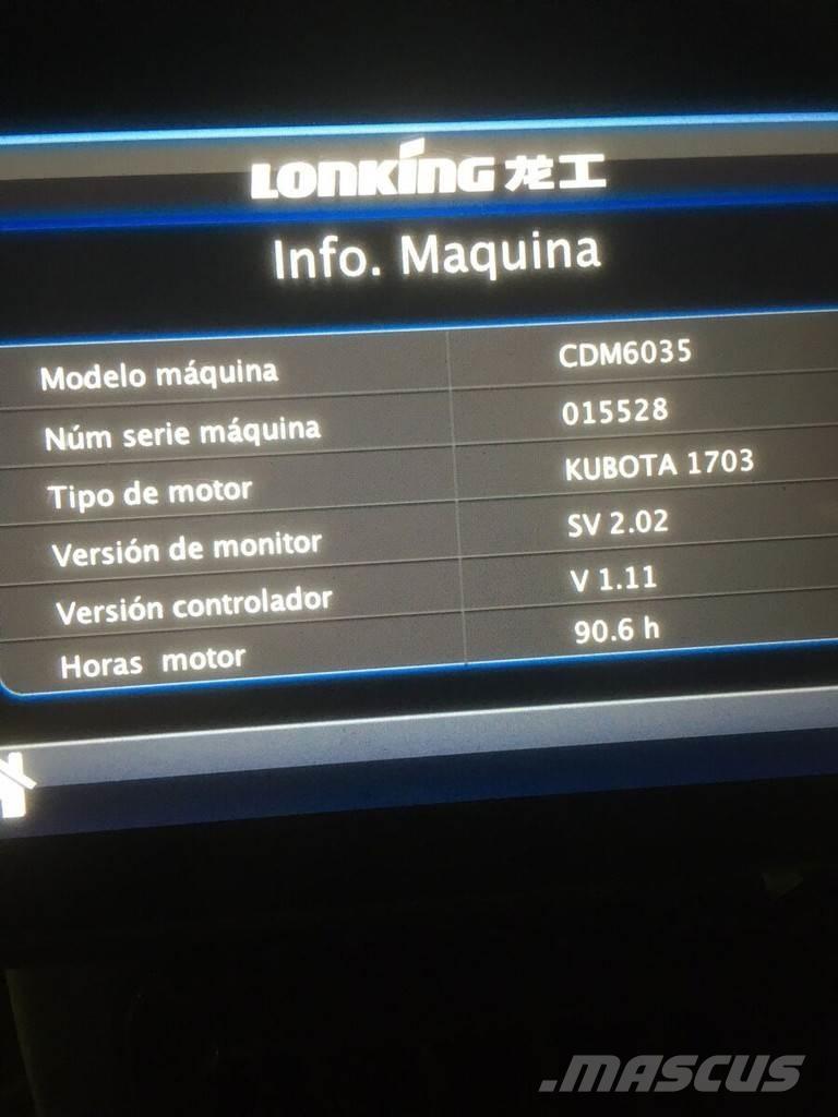 Lonking CDM6035 Minigravere <7t