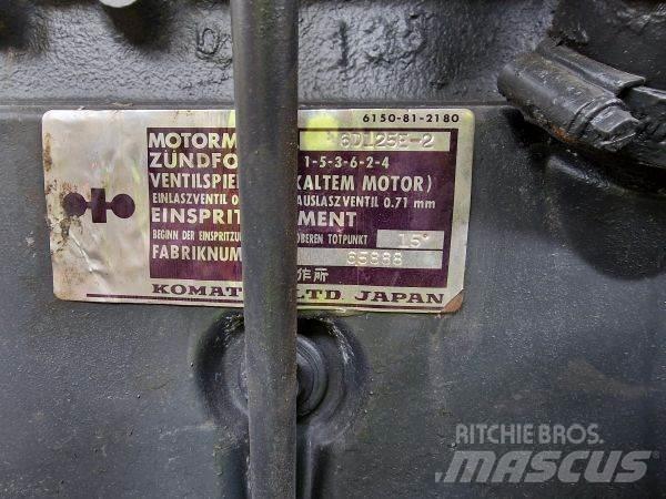 Komatsu 6D125E-2 Motorer