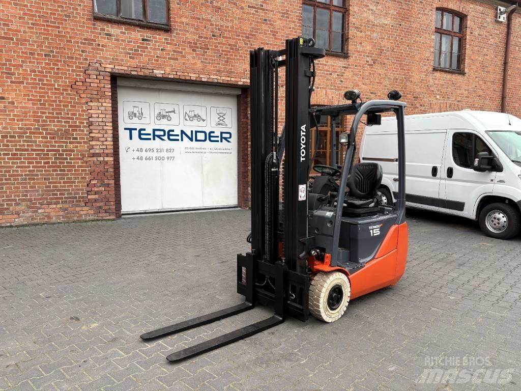 Toyota 8 FBET 15 Elektriske trucker