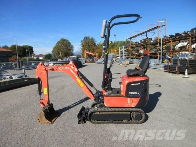 Kubota K 008-5 Minigravere <7t