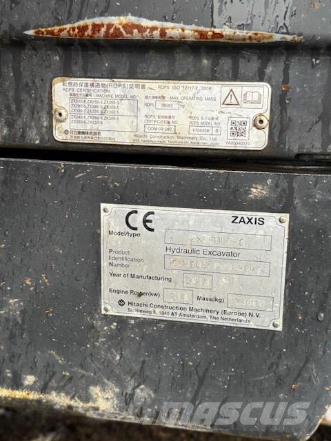 Hitachi ZX 350 LC-6 Beltegraver