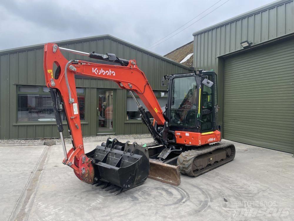 Kubota U 56-5 Minigravere <7t