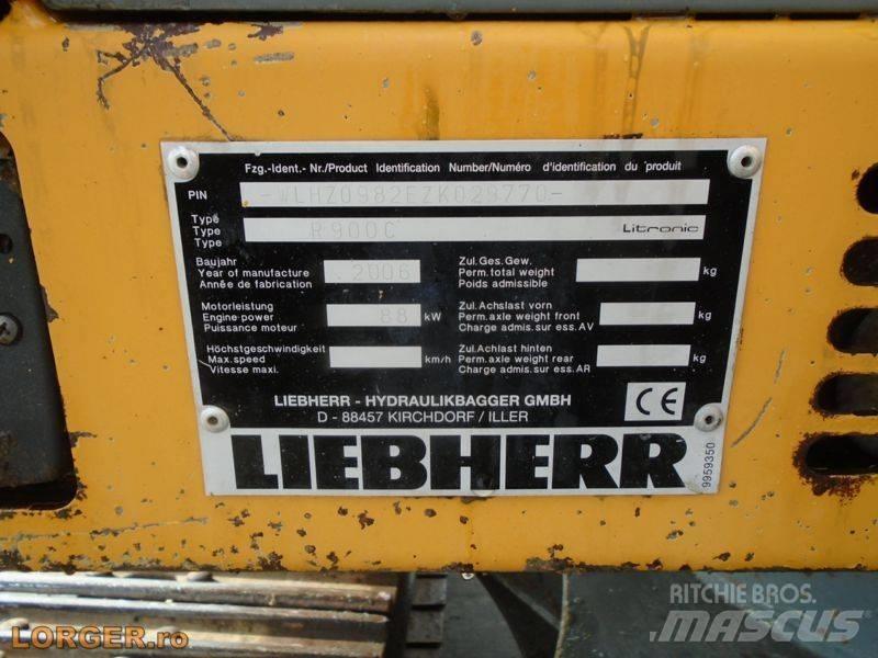 Liebherr R 900 C Beltegraver