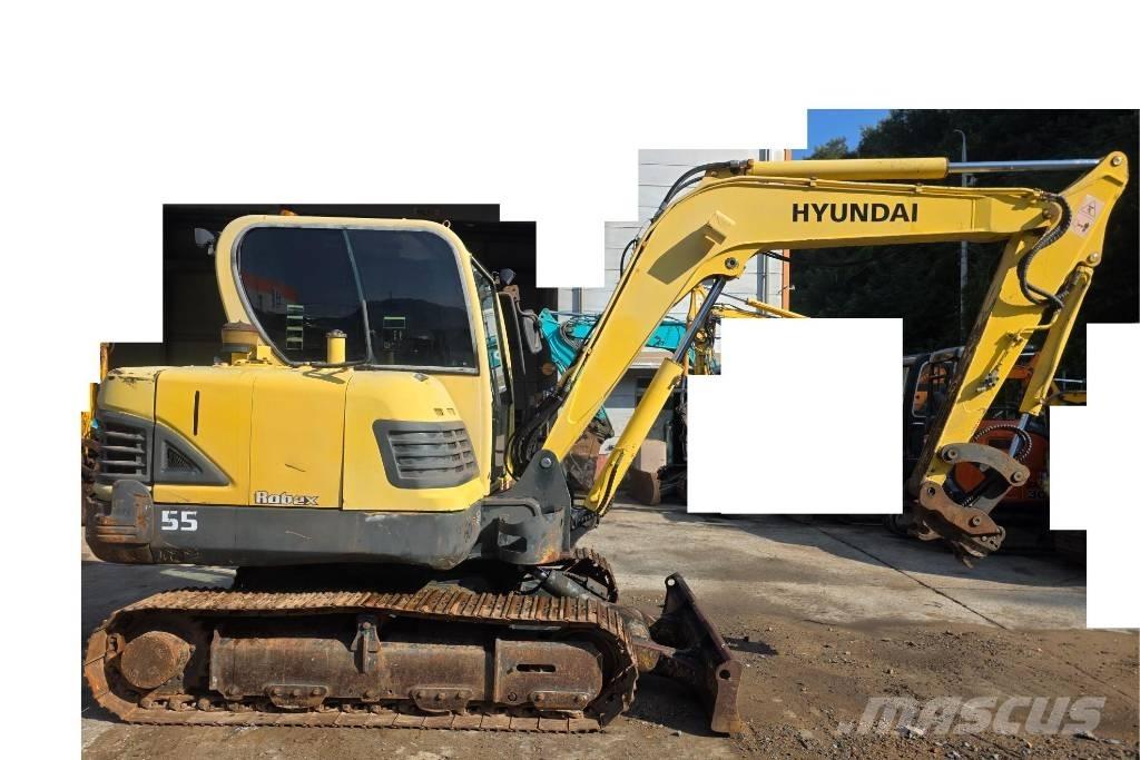 Hyundai Robex 55 Minigravere <7t