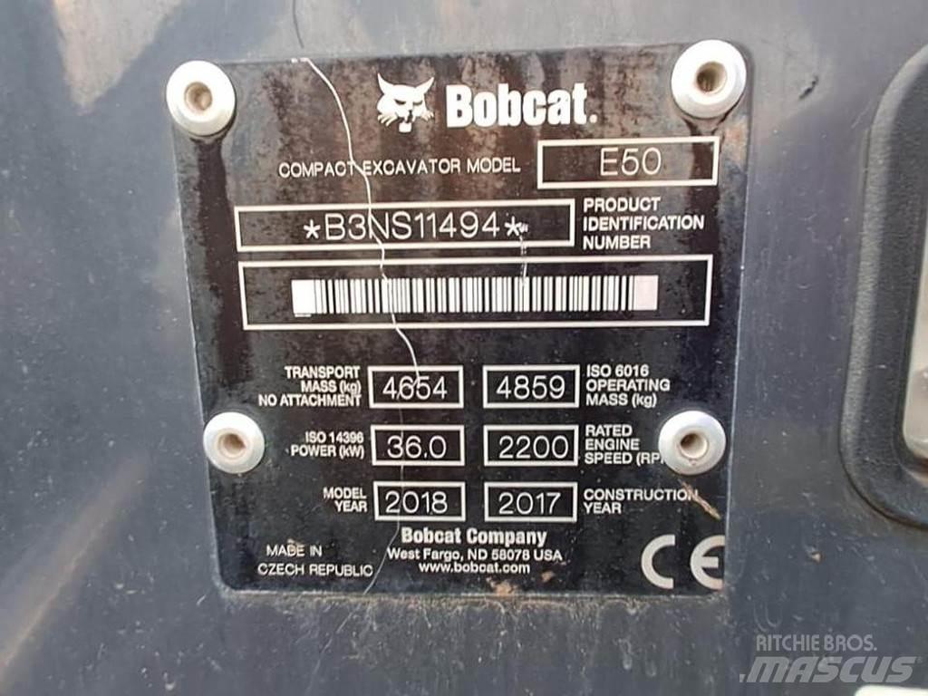 Bobcat E50 Minigravere <7t