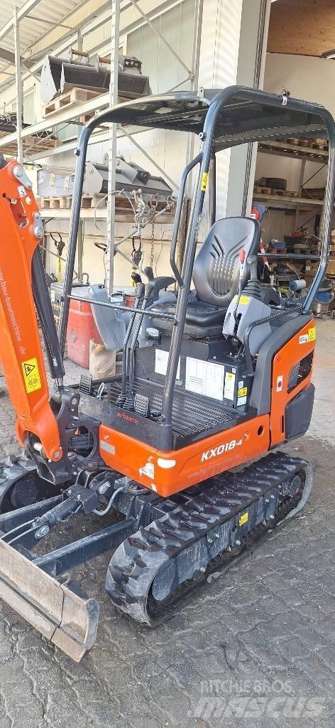 Kubota KX 018-4 Minigravere <7t