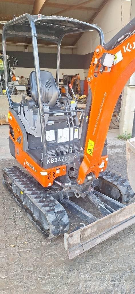 Kubota KX 018-4 Minigravere <7t