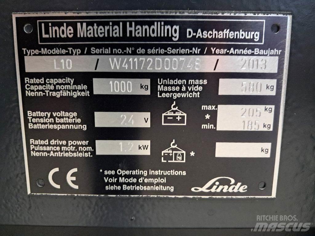 Linde L10 Ledestablere