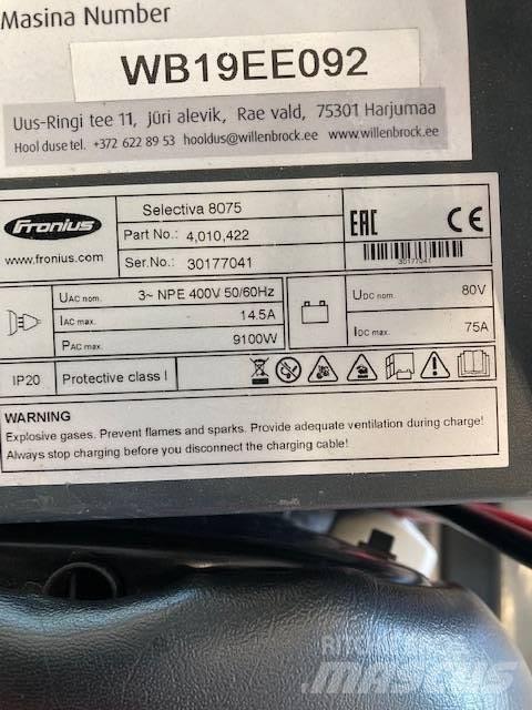 Linde E25/600RH/387 Elektriske trucker
