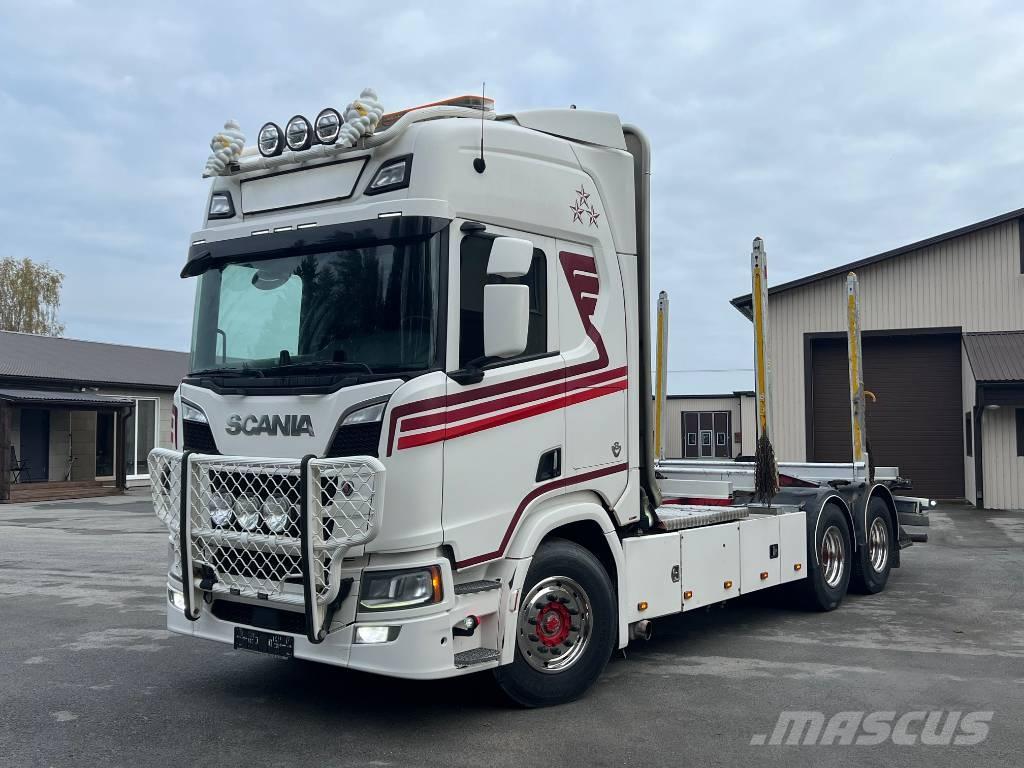 Scania R 730 B6X4NB Tømmerbiler