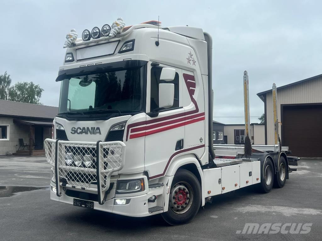 Scania R 730 B6X4NB Tømmerbiler