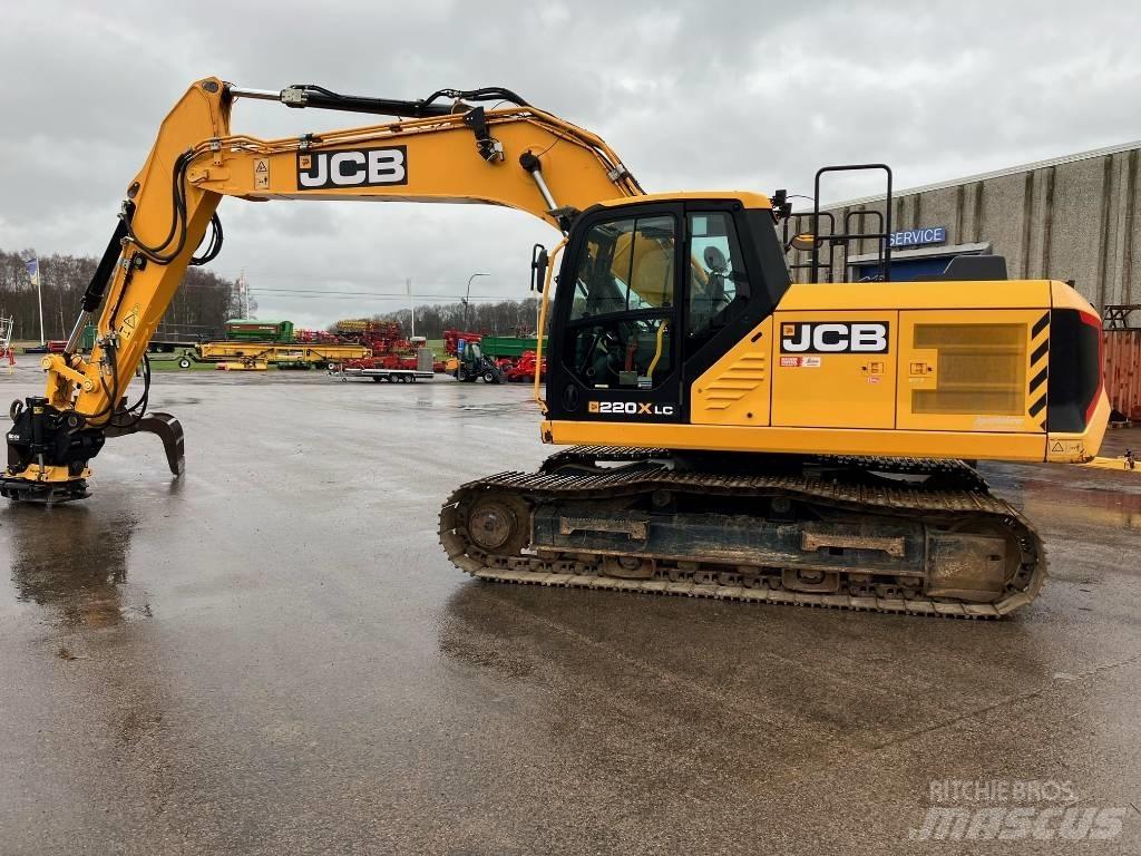 JCB 220X LC Beltegraver