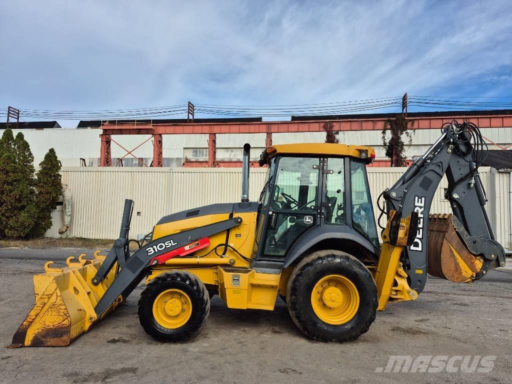 John Deere 310 Traktorgravere