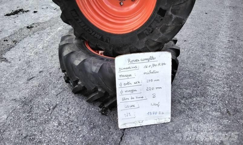 Michelin 400/70R24 Dekk, hjul og felger