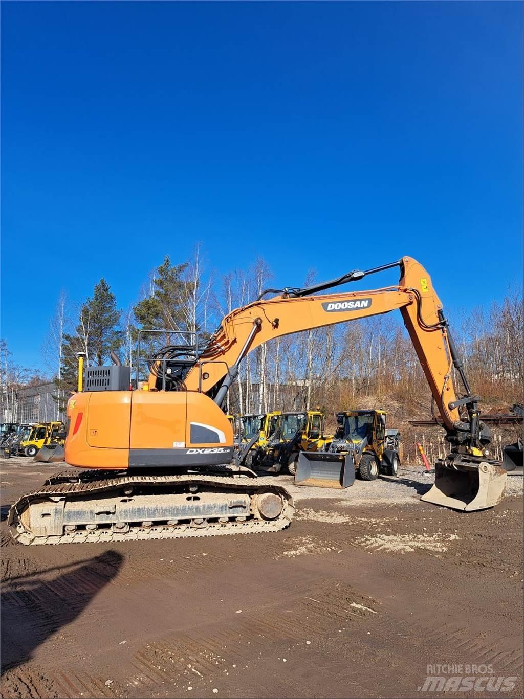 Doosan DX235LCR-5 Beltegraver