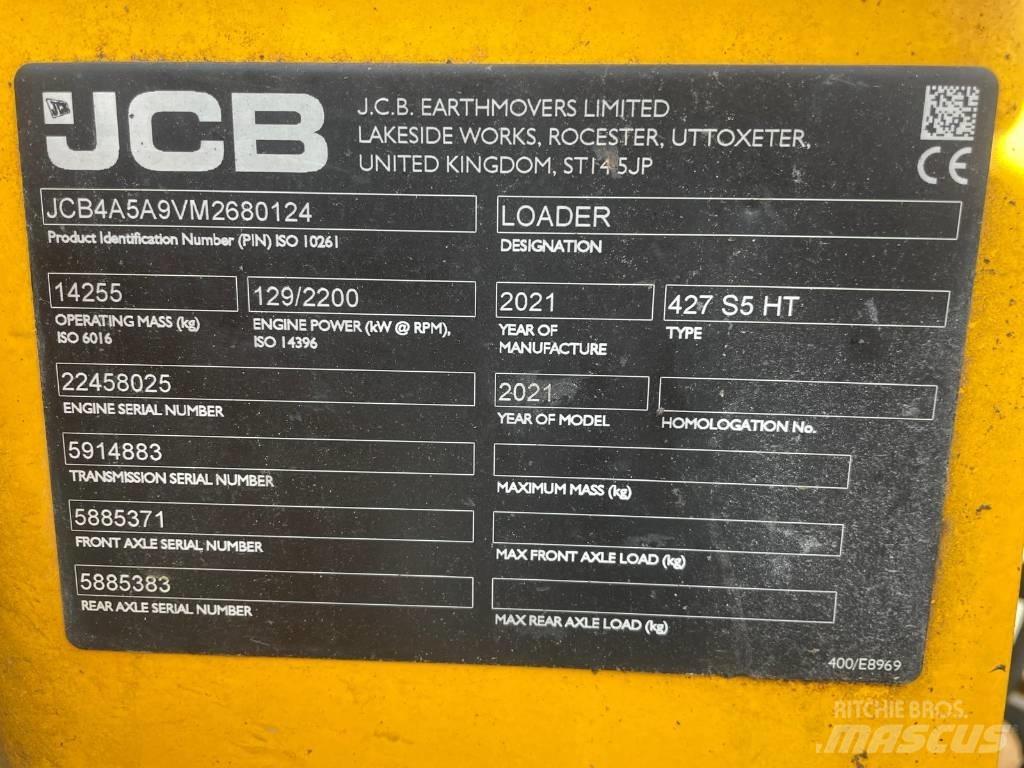 JCB 427 HT Hjullastere